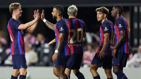 fc barcelona pre season 2022.